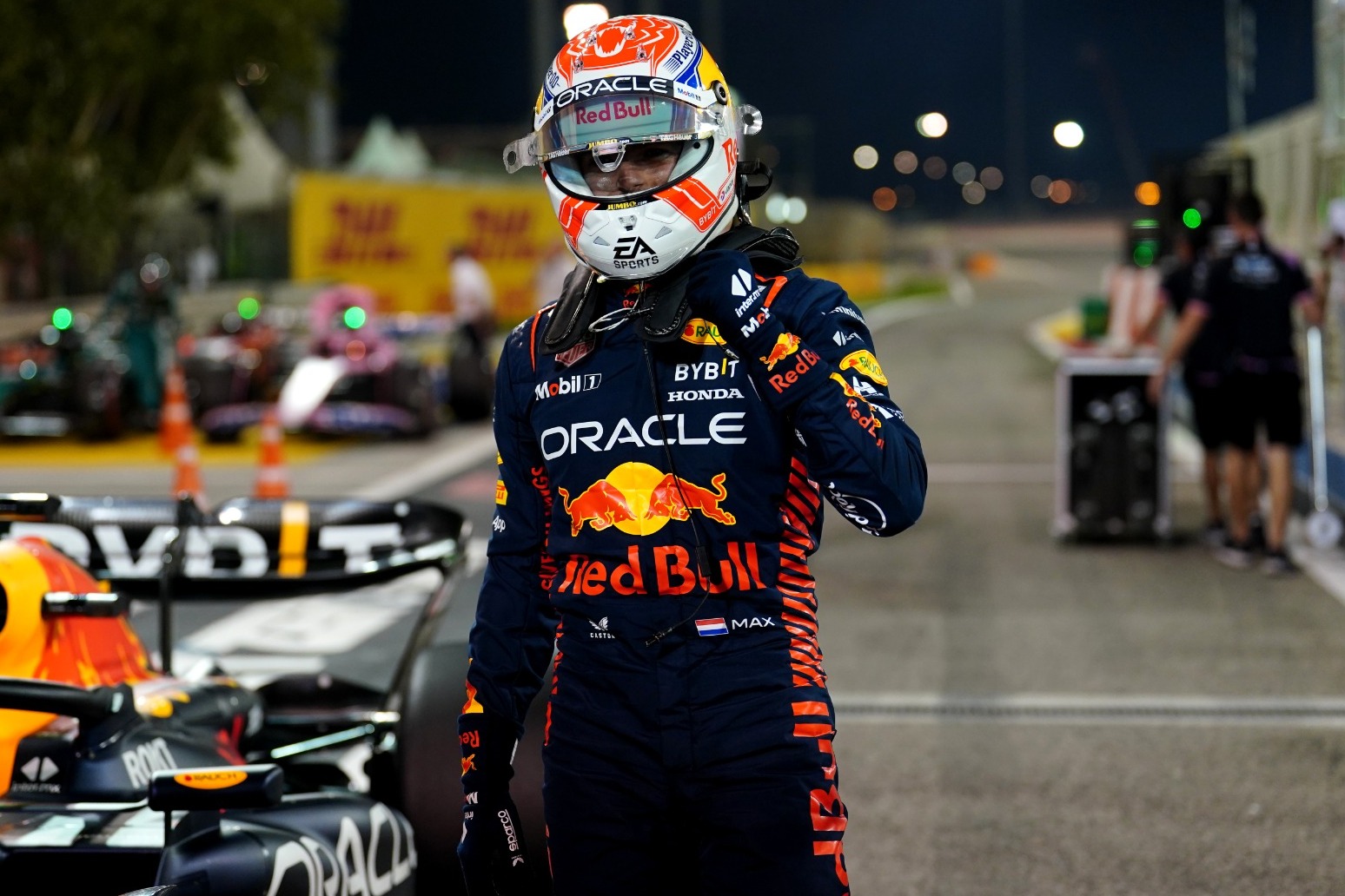 Reigning champion Max Verstappen takes pole for season-opening Bahrain GP 