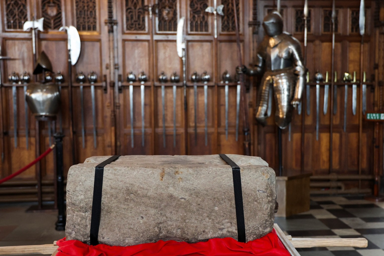 Stone of Destiny heads to London for coronation after leaving Edinburgh Castle 