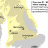 Amber snow warning issued ahead of Storm Bert